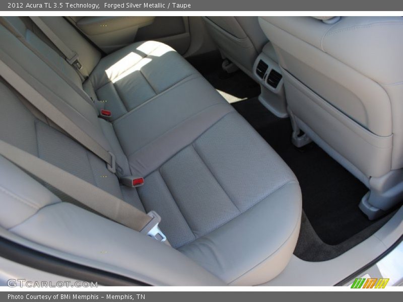 Forged Silver Metallic / Taupe 2012 Acura TL 3.5 Technology