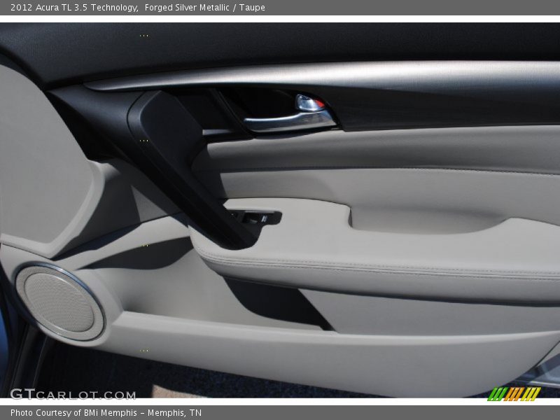 Forged Silver Metallic / Taupe 2012 Acura TL 3.5 Technology