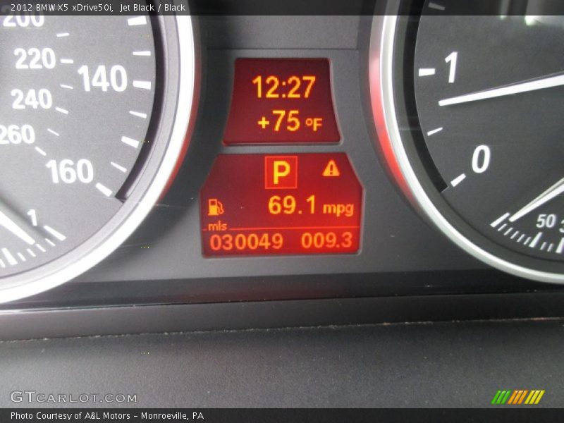 Jet Black / Black 2012 BMW X5 xDrive50i