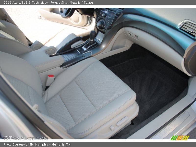 Forged Silver Metallic / Taupe 2012 Acura TL 3.5 Technology