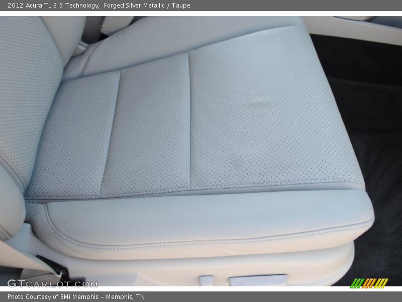 Forged Silver Metallic / Taupe 2012 Acura TL 3.5 Technology
