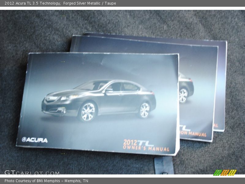 Forged Silver Metallic / Taupe 2012 Acura TL 3.5 Technology
