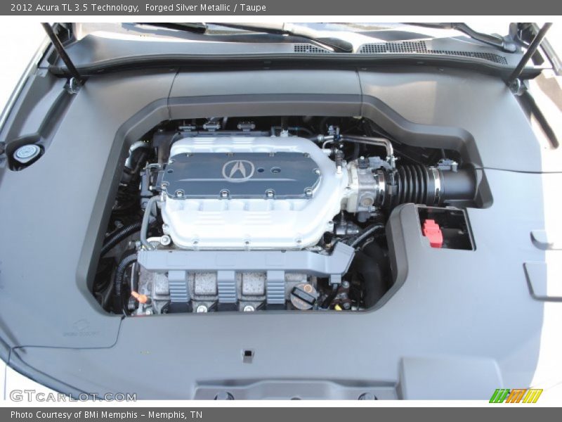 Forged Silver Metallic / Taupe 2012 Acura TL 3.5 Technology