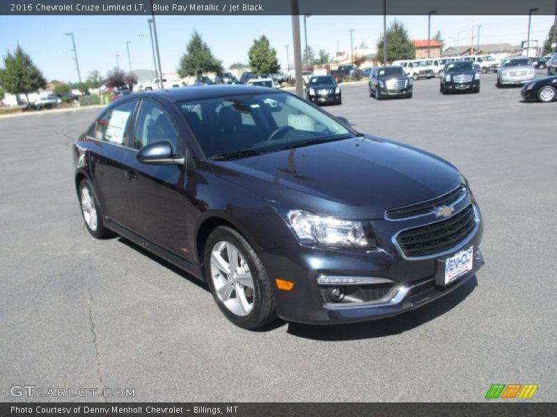 Blue Ray Metallic / Jet Black 2016 Chevrolet Cruze Limited LT