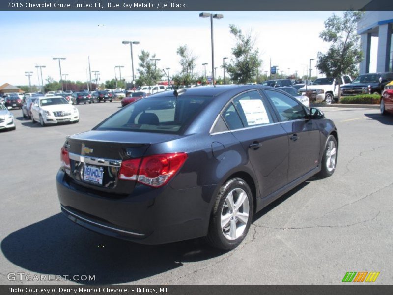 Blue Ray Metallic / Jet Black 2016 Chevrolet Cruze Limited LT