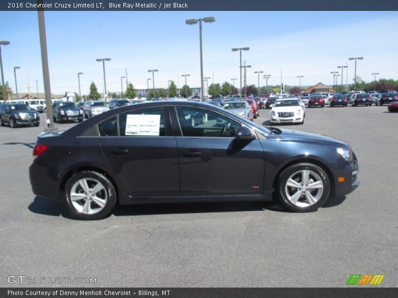 Blue Ray Metallic / Jet Black 2016 Chevrolet Cruze Limited LT