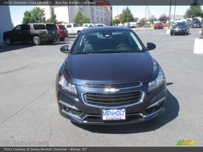 Blue Ray Metallic / Jet Black 2016 Chevrolet Cruze Limited LT
