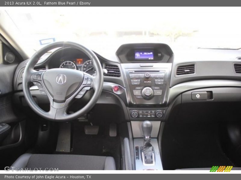 Fathom Blue Pearl / Ebony 2013 Acura ILX 2.0L