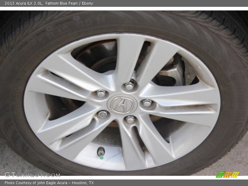 Fathom Blue Pearl / Ebony 2013 Acura ILX 2.0L