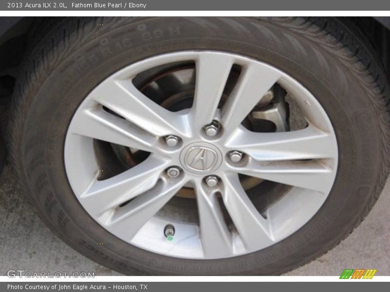 Fathom Blue Pearl / Ebony 2013 Acura ILX 2.0L
