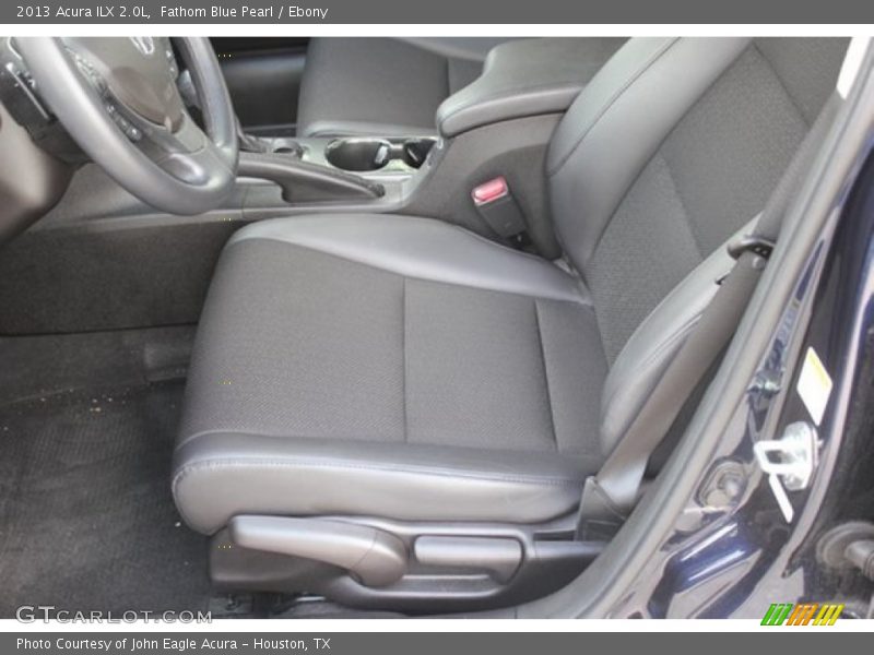 Fathom Blue Pearl / Ebony 2013 Acura ILX 2.0L