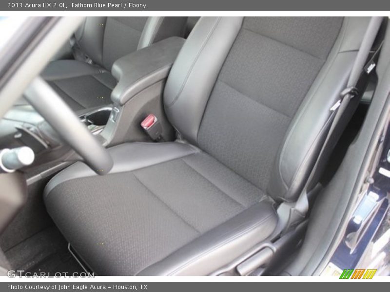 Fathom Blue Pearl / Ebony 2013 Acura ILX 2.0L