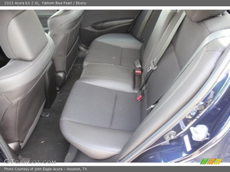 Fathom Blue Pearl / Ebony 2013 Acura ILX 2.0L