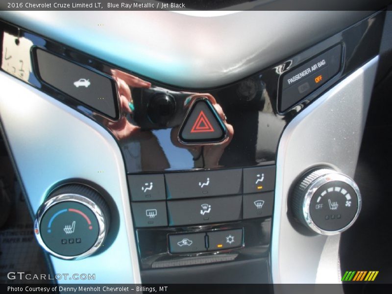 Blue Ray Metallic / Jet Black 2016 Chevrolet Cruze Limited LT