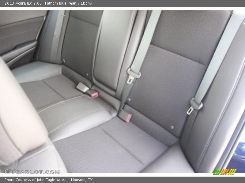 Fathom Blue Pearl / Ebony 2013 Acura ILX 2.0L