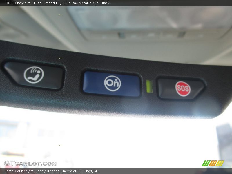 Blue Ray Metallic / Jet Black 2016 Chevrolet Cruze Limited LT