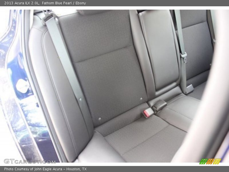Fathom Blue Pearl / Ebony 2013 Acura ILX 2.0L