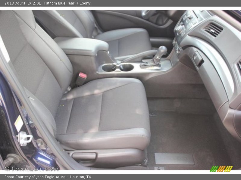 Fathom Blue Pearl / Ebony 2013 Acura ILX 2.0L