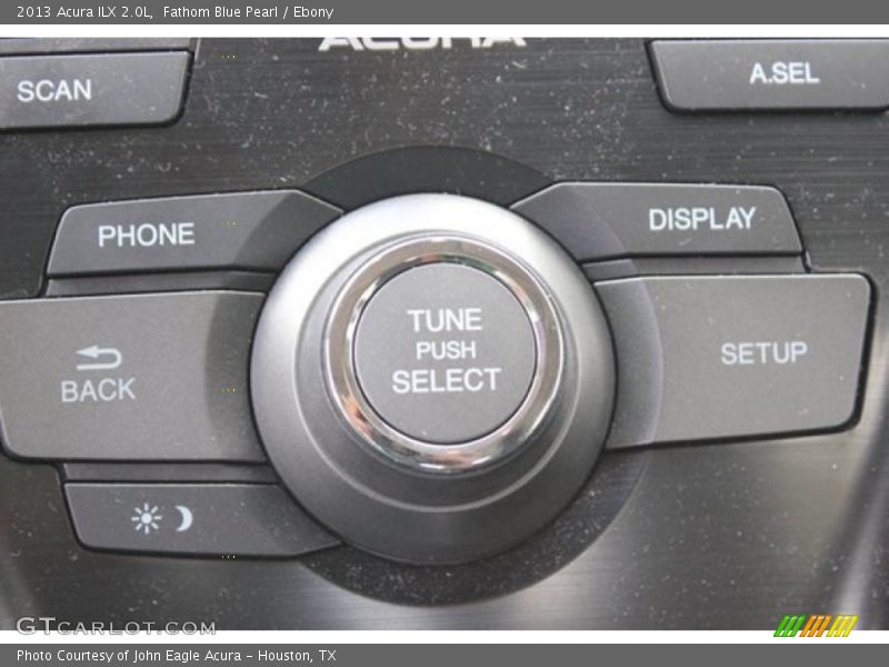 Fathom Blue Pearl / Ebony 2013 Acura ILX 2.0L