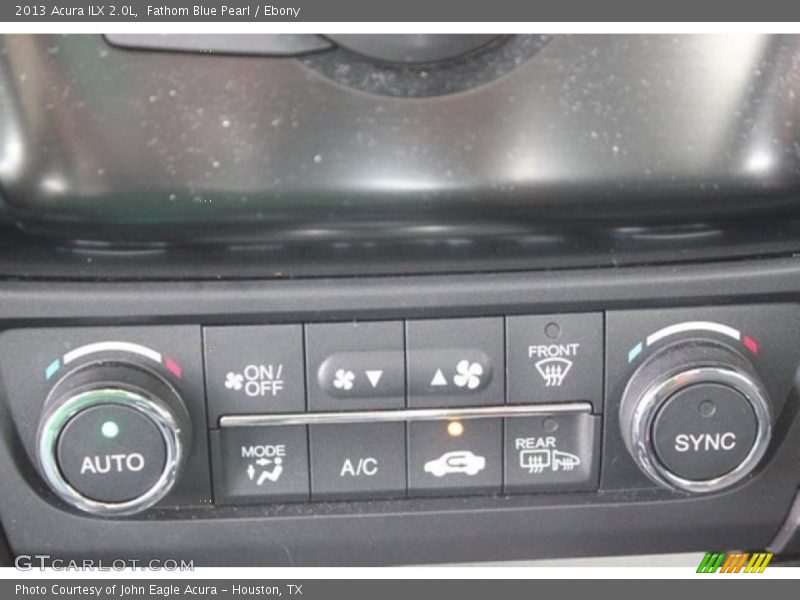 Fathom Blue Pearl / Ebony 2013 Acura ILX 2.0L