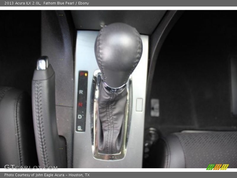 Fathom Blue Pearl / Ebony 2013 Acura ILX 2.0L