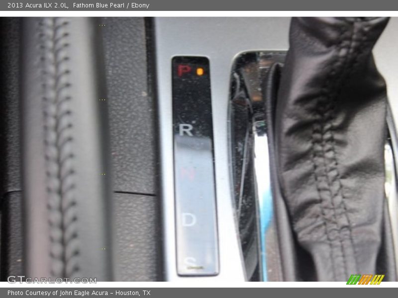 Fathom Blue Pearl / Ebony 2013 Acura ILX 2.0L
