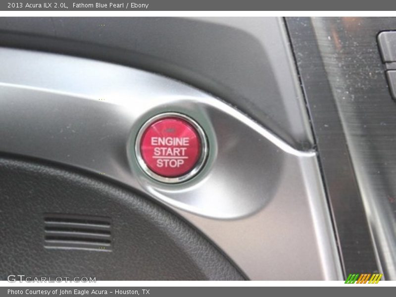 Fathom Blue Pearl / Ebony 2013 Acura ILX 2.0L