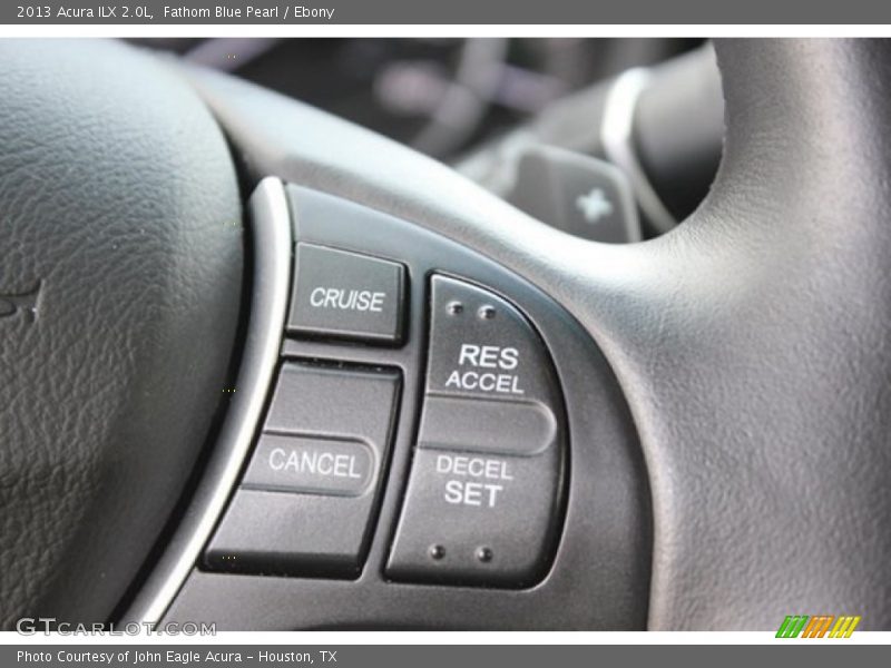 Fathom Blue Pearl / Ebony 2013 Acura ILX 2.0L