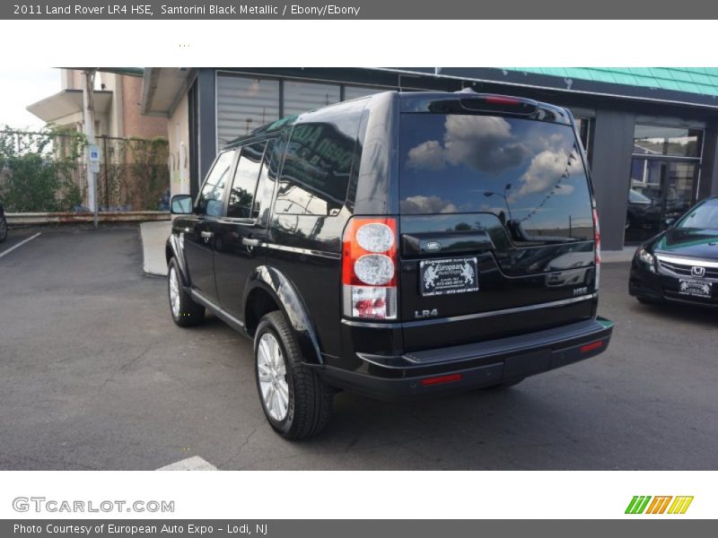 Santorini Black Metallic / Ebony/Ebony 2011 Land Rover LR4 HSE