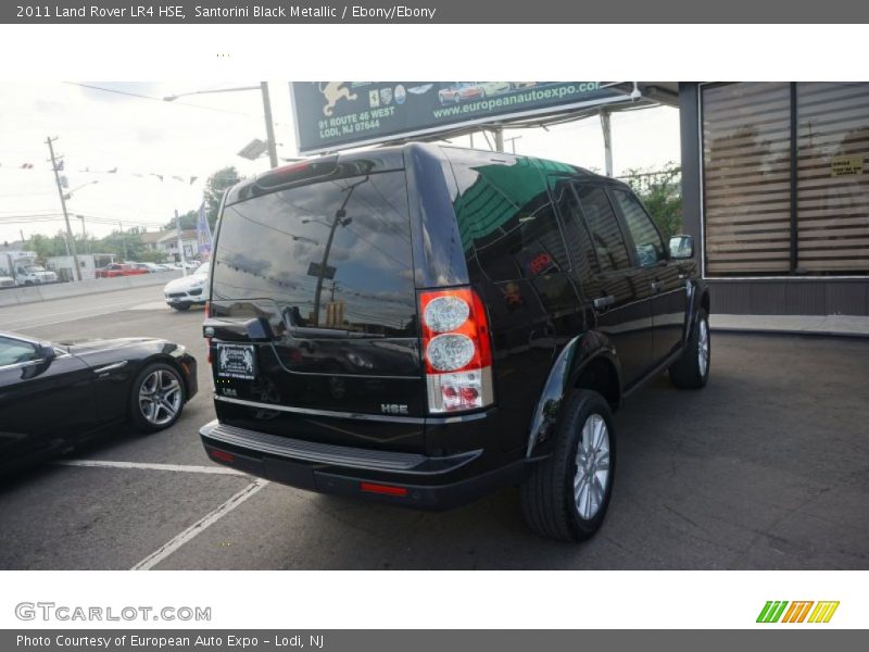 Santorini Black Metallic / Ebony/Ebony 2011 Land Rover LR4 HSE