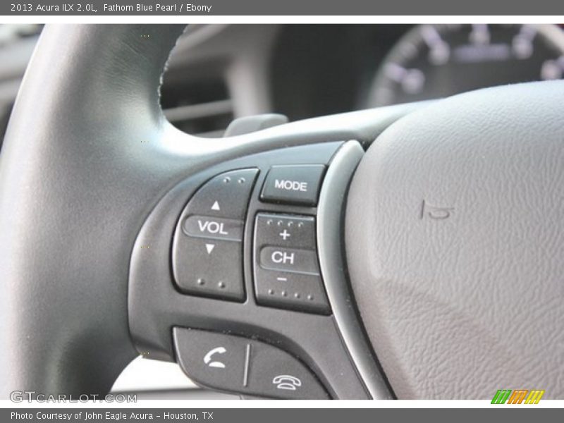 Fathom Blue Pearl / Ebony 2013 Acura ILX 2.0L