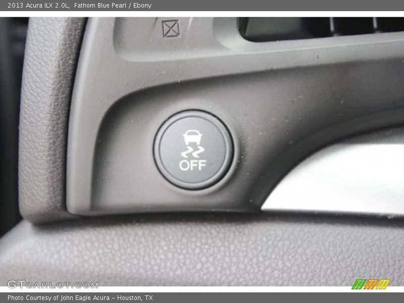 Fathom Blue Pearl / Ebony 2013 Acura ILX 2.0L