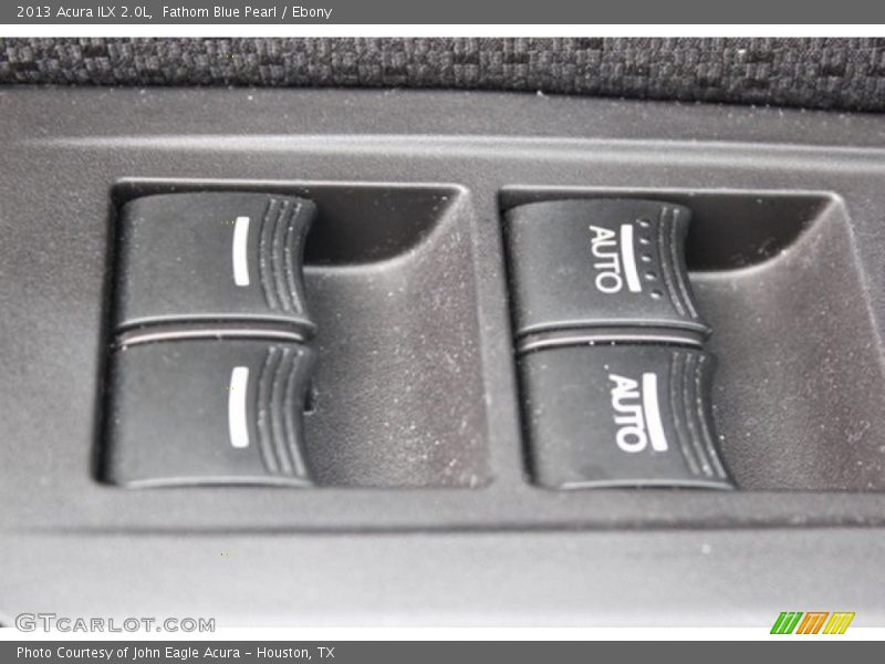 Fathom Blue Pearl / Ebony 2013 Acura ILX 2.0L