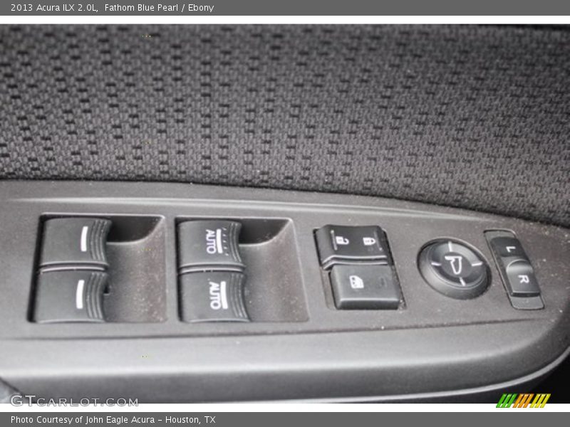 Fathom Blue Pearl / Ebony 2013 Acura ILX 2.0L