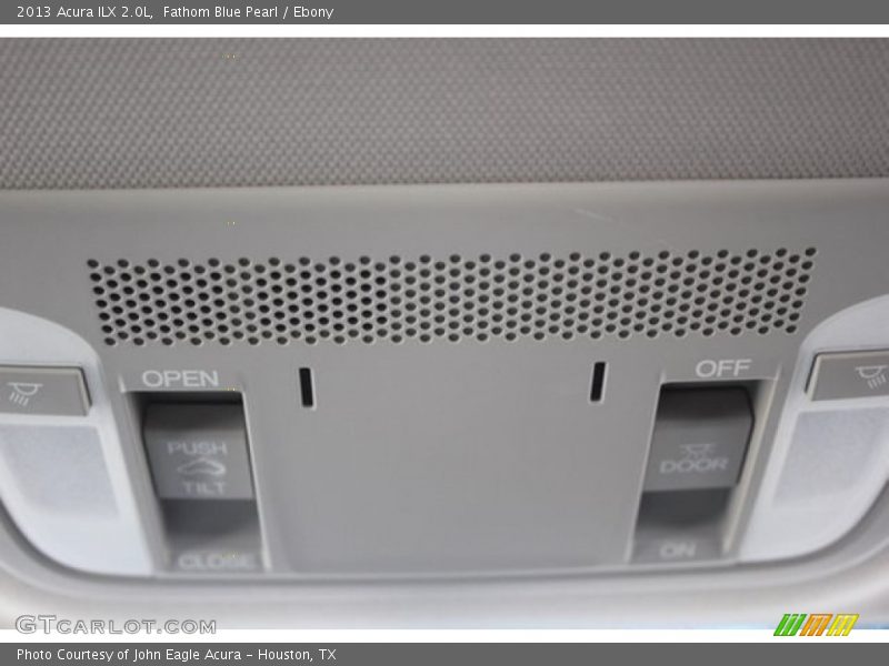 Fathom Blue Pearl / Ebony 2013 Acura ILX 2.0L
