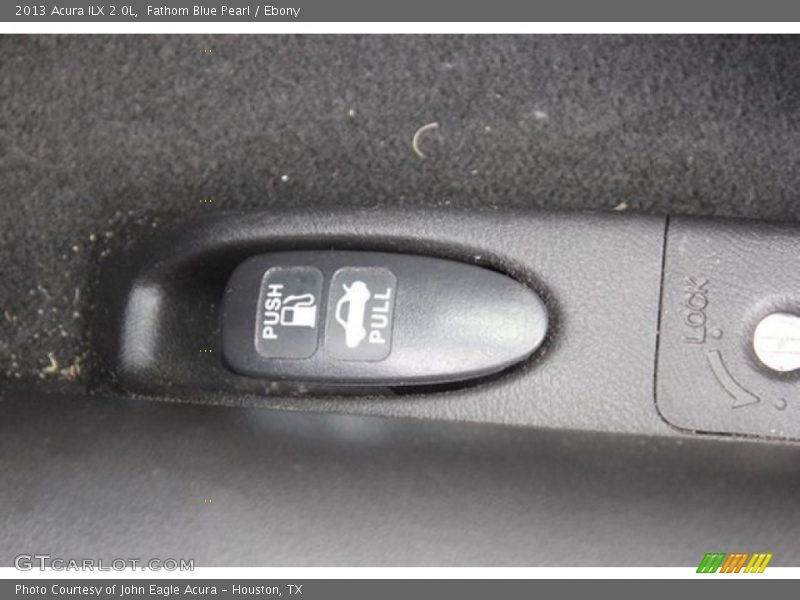 Fathom Blue Pearl / Ebony 2013 Acura ILX 2.0L