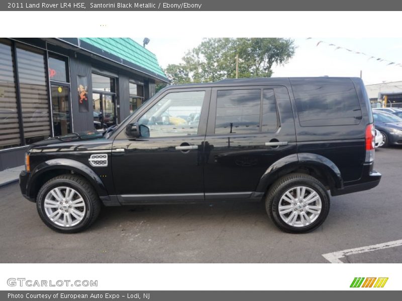 Santorini Black Metallic / Ebony/Ebony 2011 Land Rover LR4 HSE