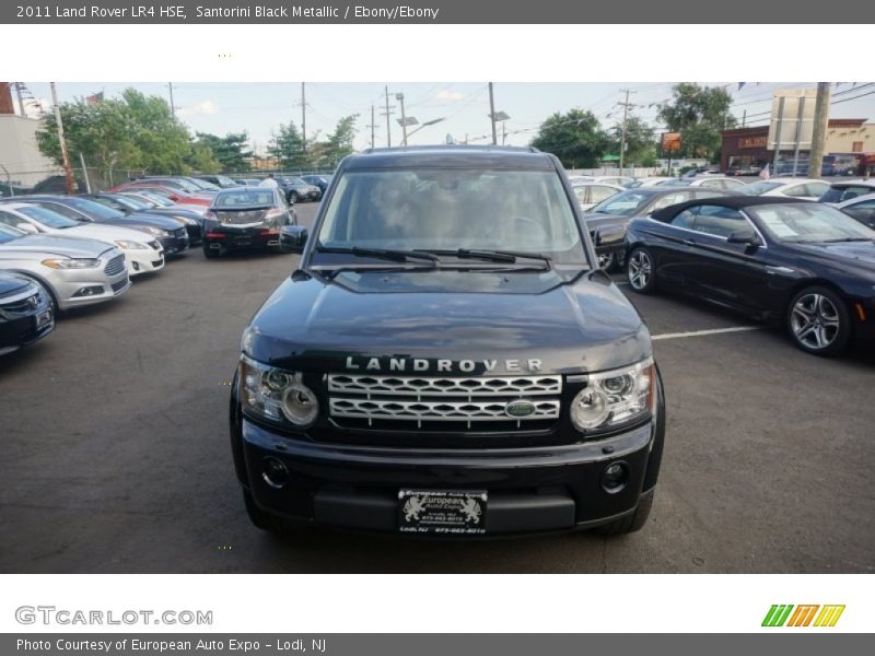 Santorini Black Metallic / Ebony/Ebony 2011 Land Rover LR4 HSE