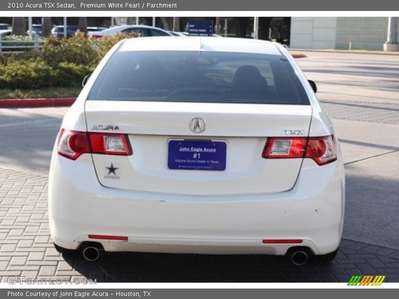 Premium White Pearl / Parchment 2010 Acura TSX Sedan