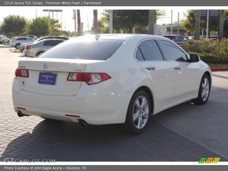 Premium White Pearl / Parchment 2010 Acura TSX Sedan