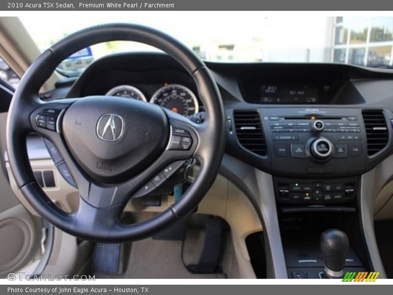 Premium White Pearl / Parchment 2010 Acura TSX Sedan
