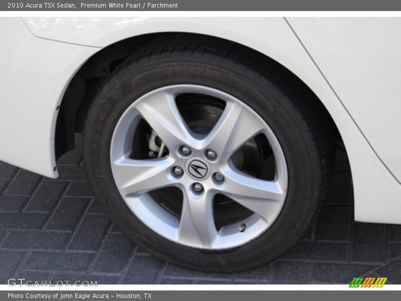 Premium White Pearl / Parchment 2010 Acura TSX Sedan
