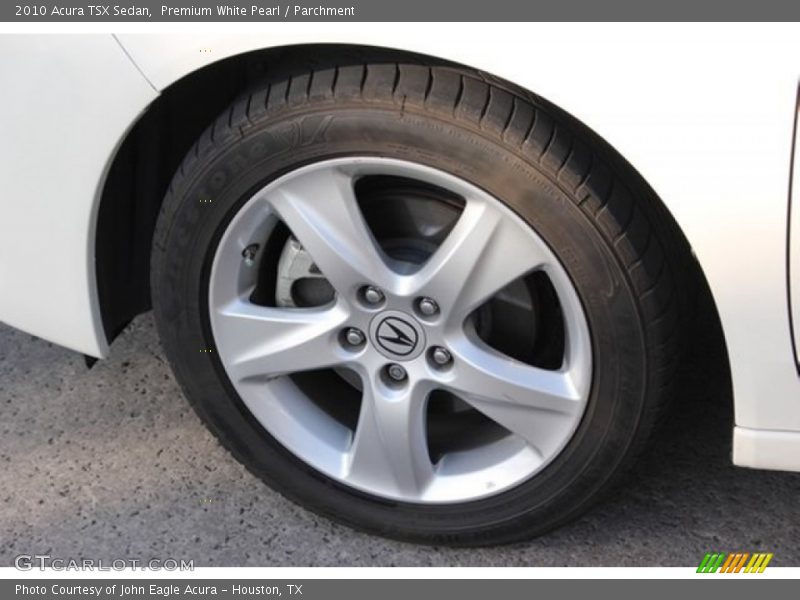 Premium White Pearl / Parchment 2010 Acura TSX Sedan