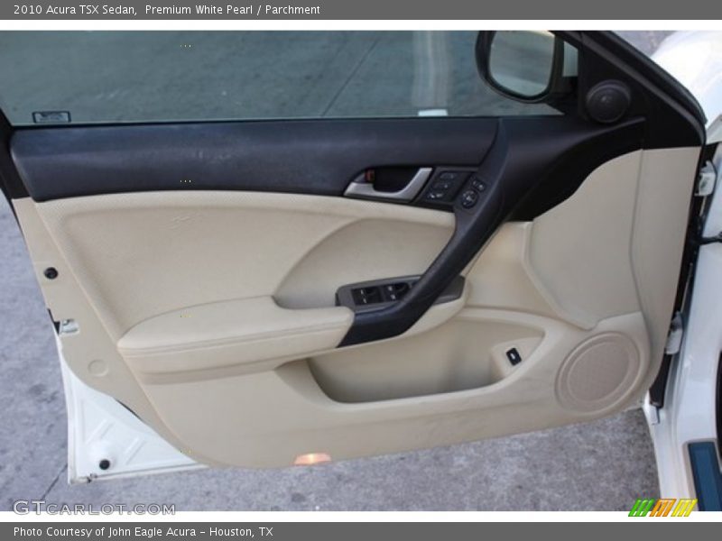 Premium White Pearl / Parchment 2010 Acura TSX Sedan