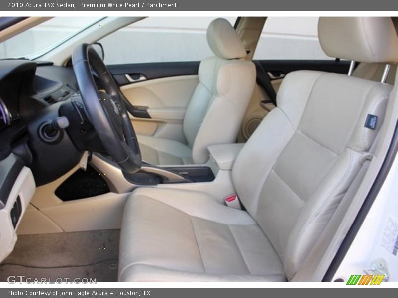 Premium White Pearl / Parchment 2010 Acura TSX Sedan
