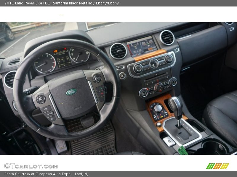 Santorini Black Metallic / Ebony/Ebony 2011 Land Rover LR4 HSE