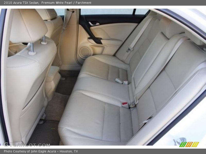 Premium White Pearl / Parchment 2010 Acura TSX Sedan