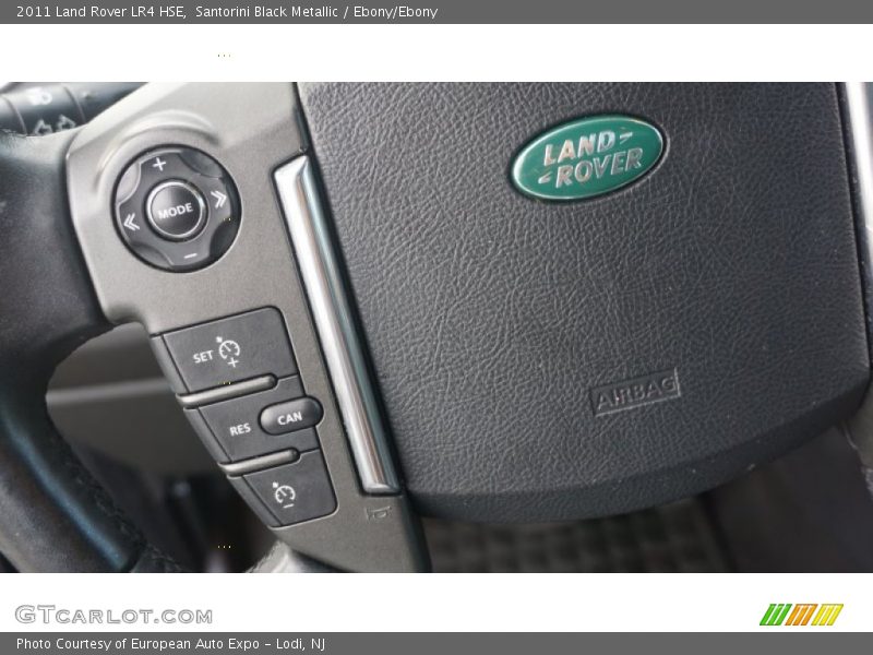 Santorini Black Metallic / Ebony/Ebony 2011 Land Rover LR4 HSE