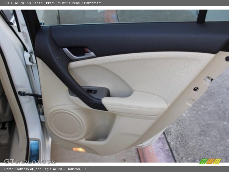 Premium White Pearl / Parchment 2010 Acura TSX Sedan