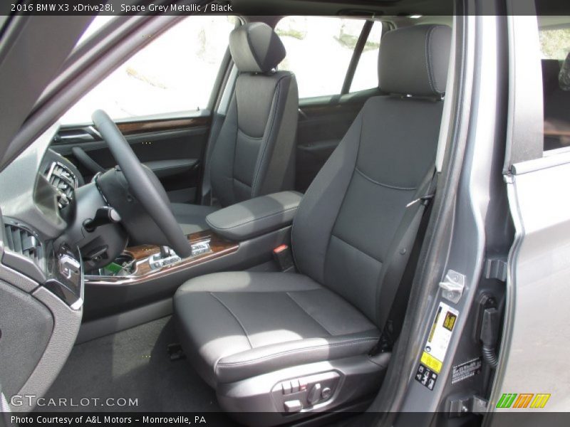 Space Grey Metallic / Black 2016 BMW X3 xDrive28i